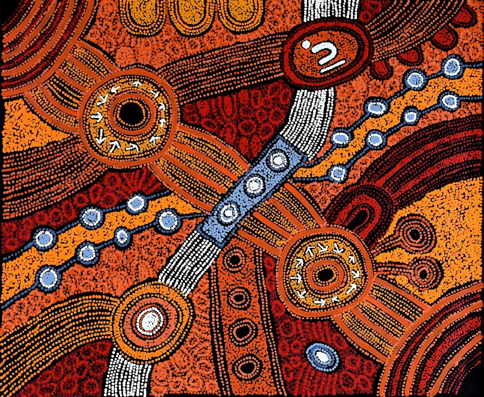 Minma Marlilu Tjukurrpa - CTUG0055 By Clarise Tunkin