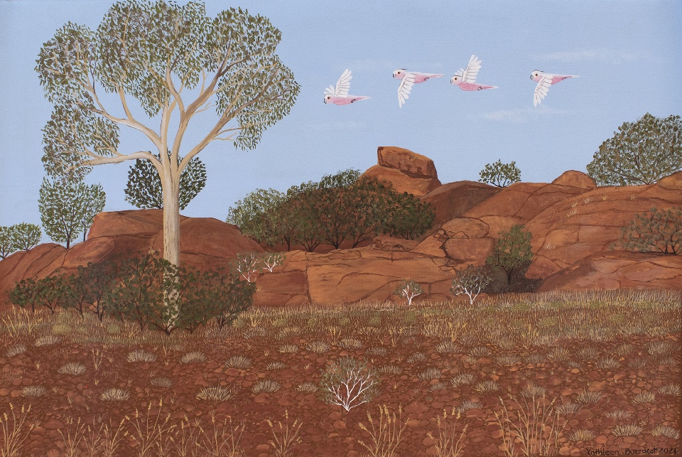 My Mother's Country:  South West Peterman Ranges - KBZG0986 by Kathleen Buzzacott