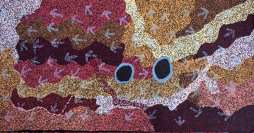 Yankirri Jukurrpa (Emu Dreaming) - Ngarlikirlangu - MNGWU178/20ny