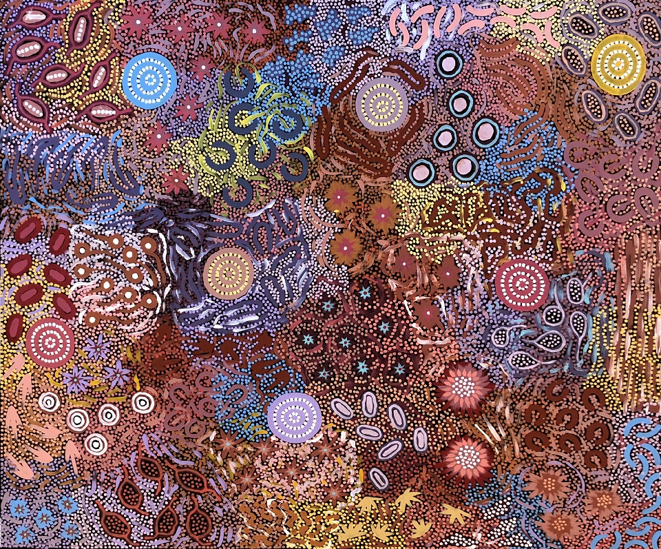 Grandmother's Country - MEPG211964 by Michelle Possum Nungurrayi