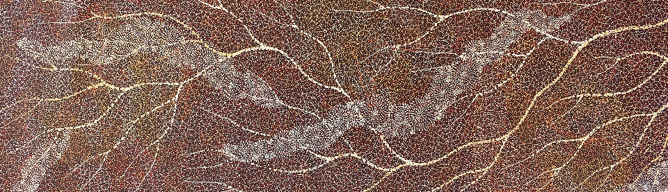 Ancestors - Dry Season Lake Eyre - SKIG0771 by Sarrita King