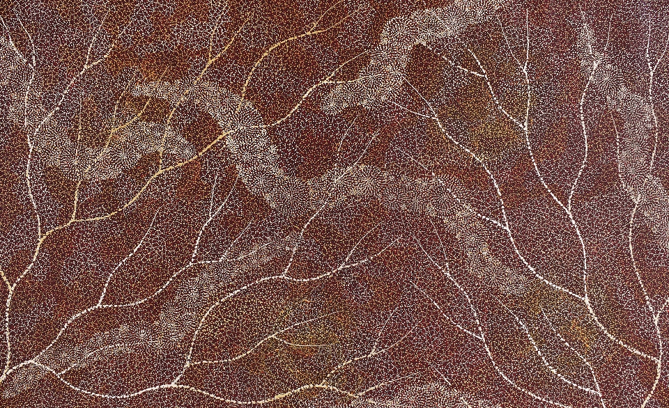 Ancestors - Lake Eyre Dry Season - SKIG0888 by Sarrita King