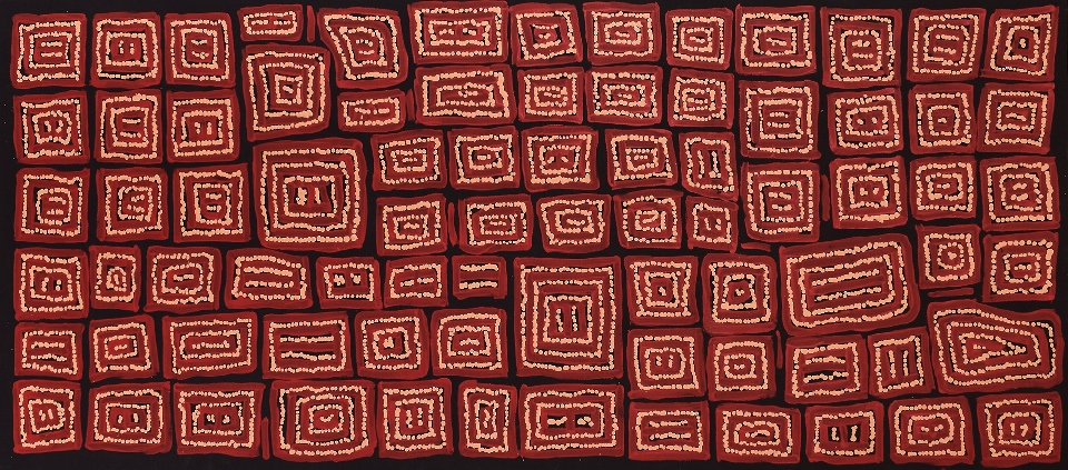 Tingari - TTJG0001 by Thomas Tjapaltjarri